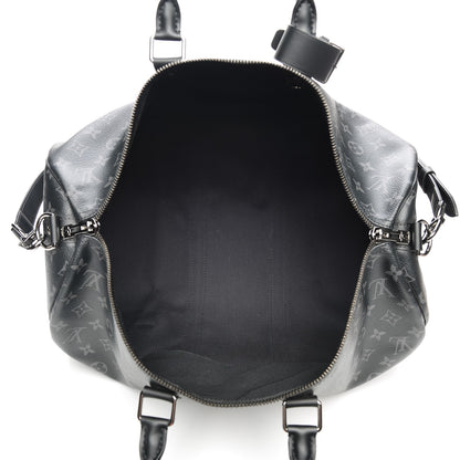 Louis Vuitton Monogram Eclipse Keepall Bandouliere 45 5 of 8