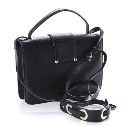 Jimmy Choo Grainy Pebbled Rebel Crossbody Bag Black 3 of 9