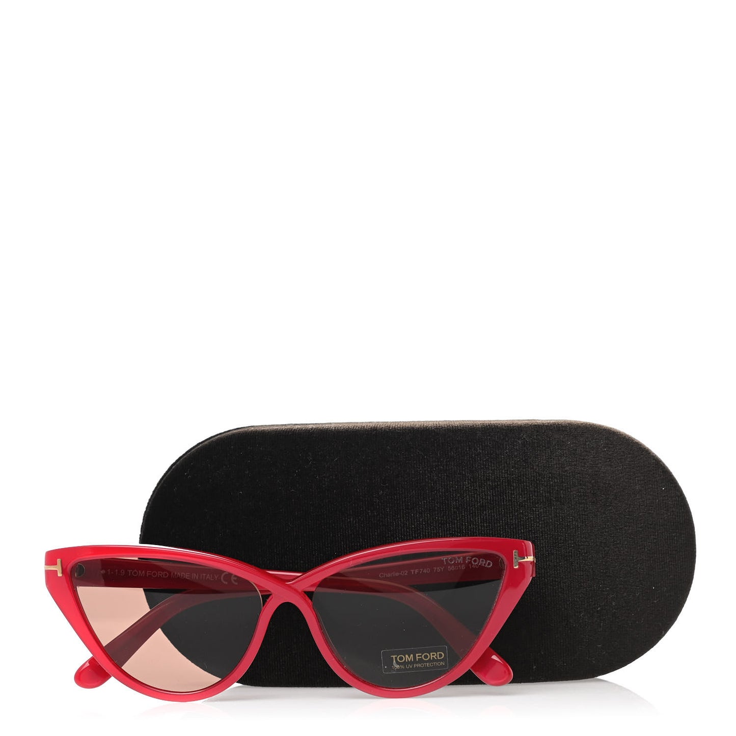 Charlie 02 Sunglasses TF740 Red