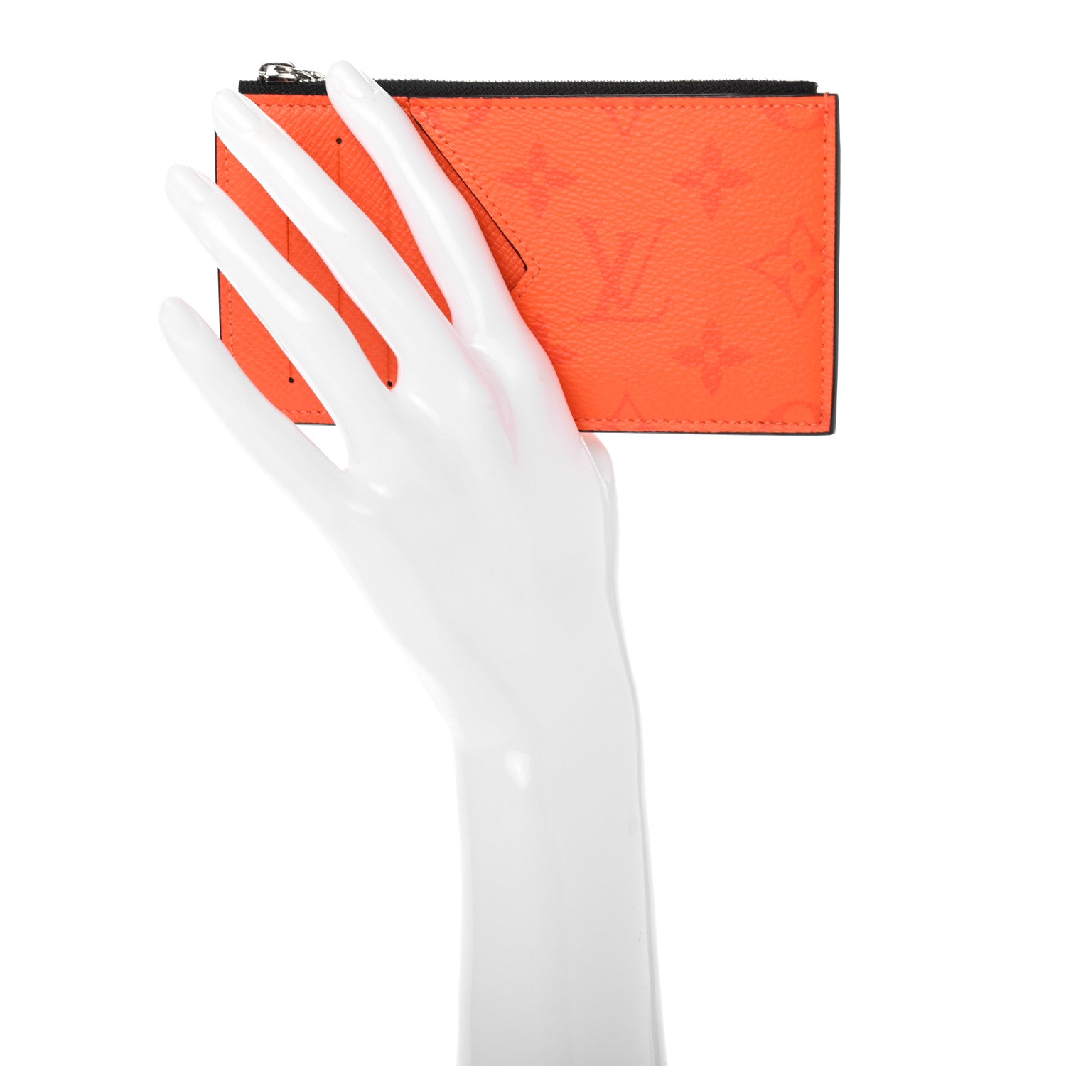 Louis Vuitton Taigarama Coin Card Holder Orange 2 of 6