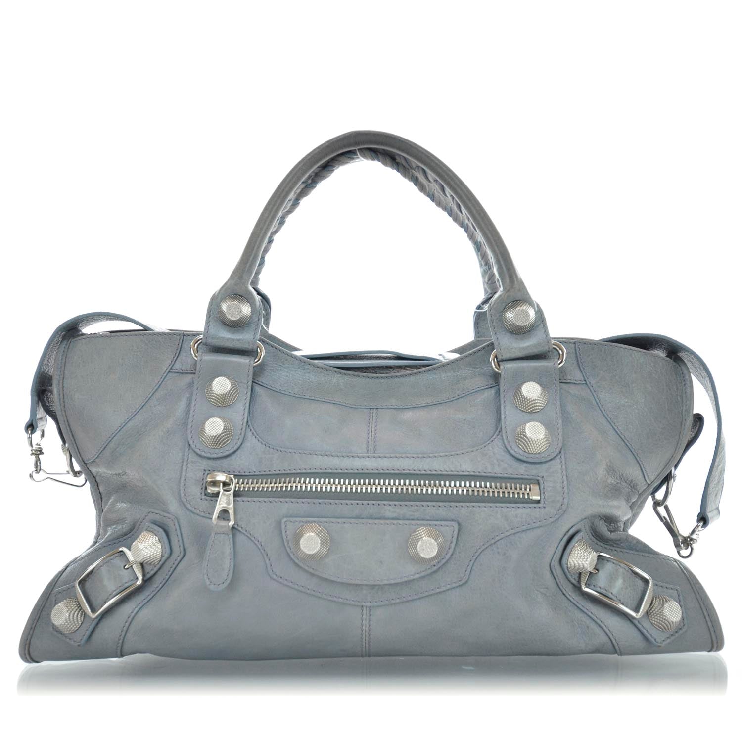 Balenciaga Agneau Giant 12 Silver Hardware City Ardoise 1 of 9