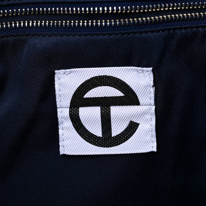 Telfar Vegan Leather Large Shopping Bag Navy 6 of 9