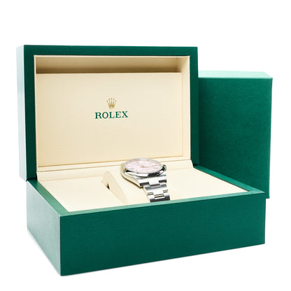 Rolex Stainless Steel 41mm Oyster Perpetual Watch Candy Pink 134300 5 of 5