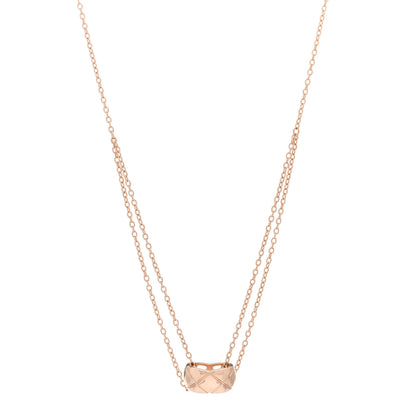 Chanel 18K Beige Gold Coco Crush Pendant Necklace 1 of 4