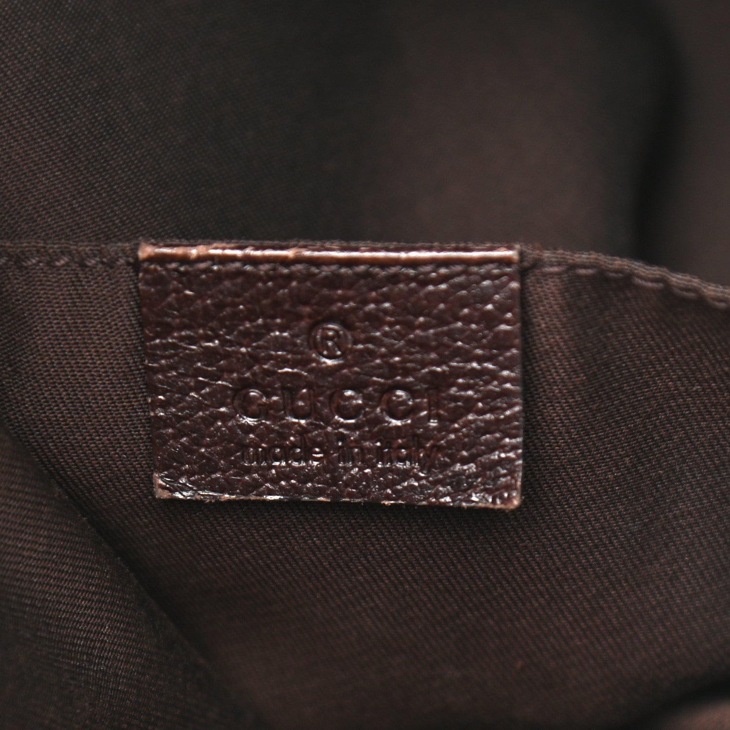 Gucci GG Monogram Medium Web Handle Vertical Tote Dark Brown 9 of 15