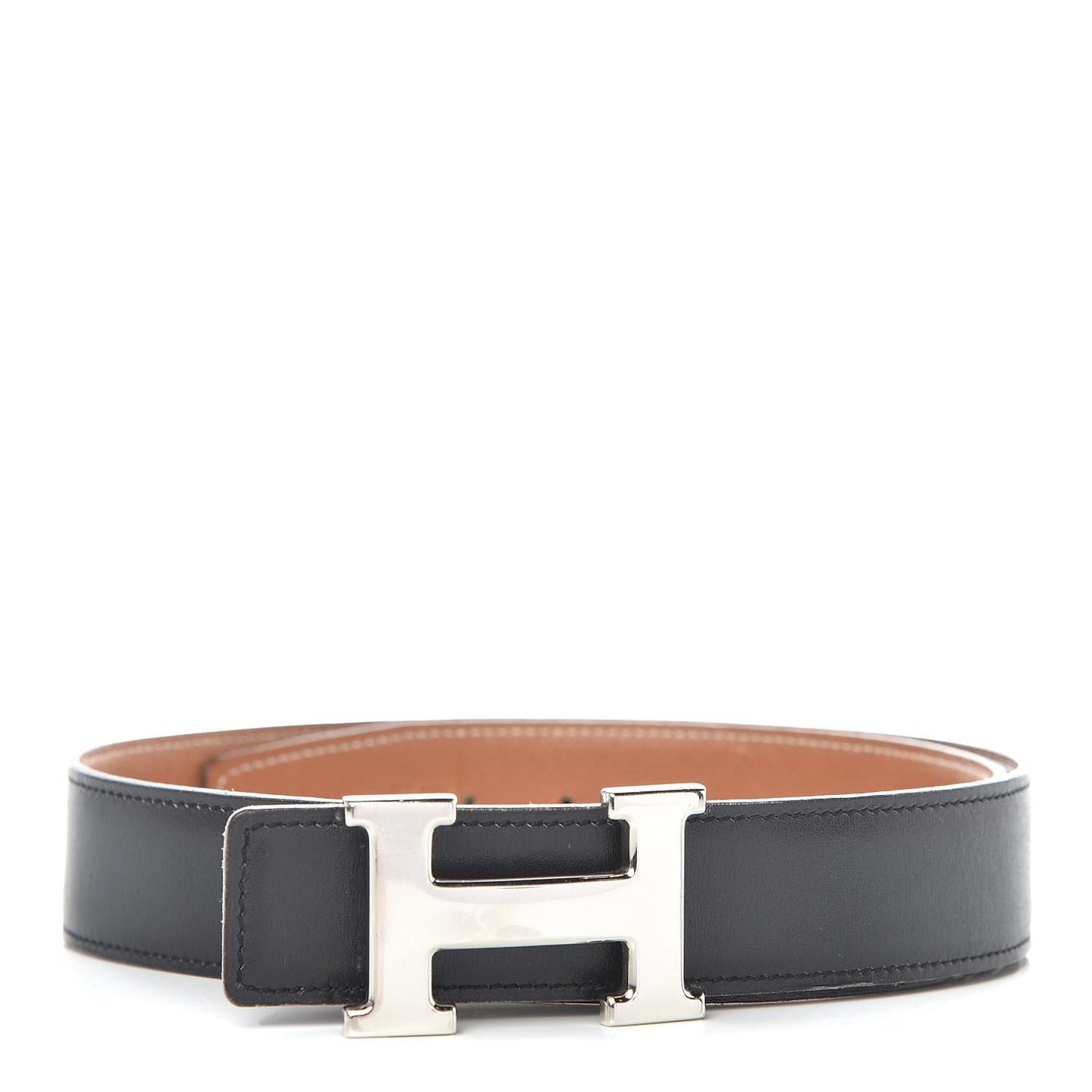 Box Epsom 32mm H Belt 70 Black Gold