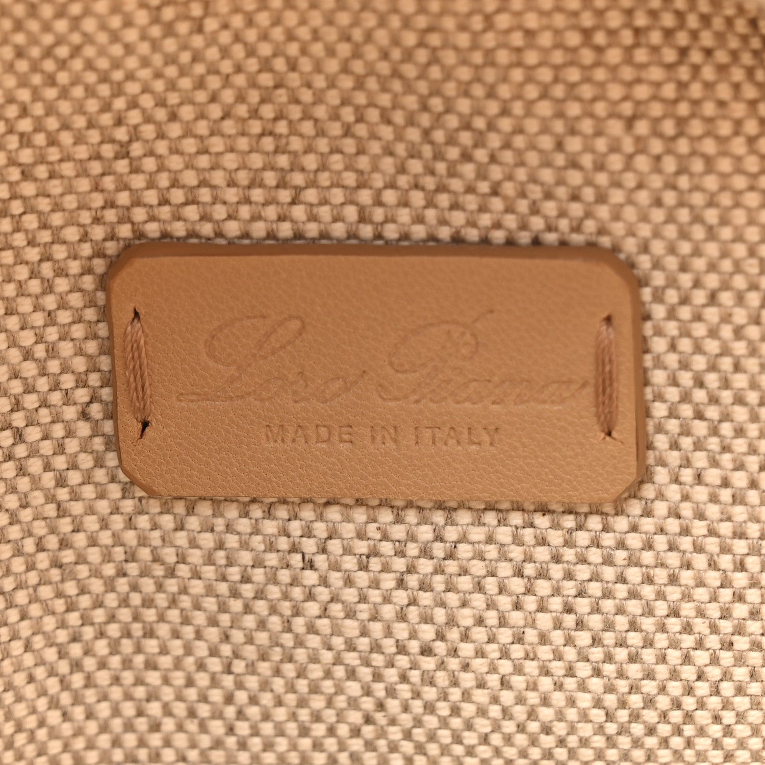 Loro Piana Cotton Raffia Puffy Pouch Clutch Bag 6 of 9