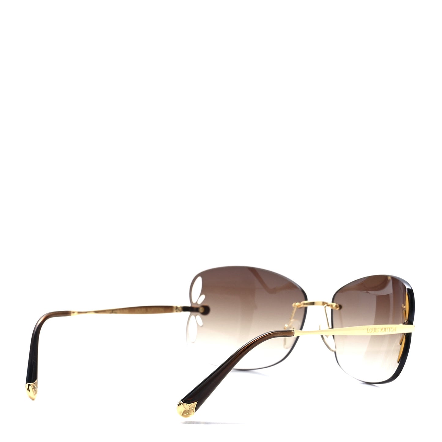 Lily Sunglasses Z0371U Brown Glitter