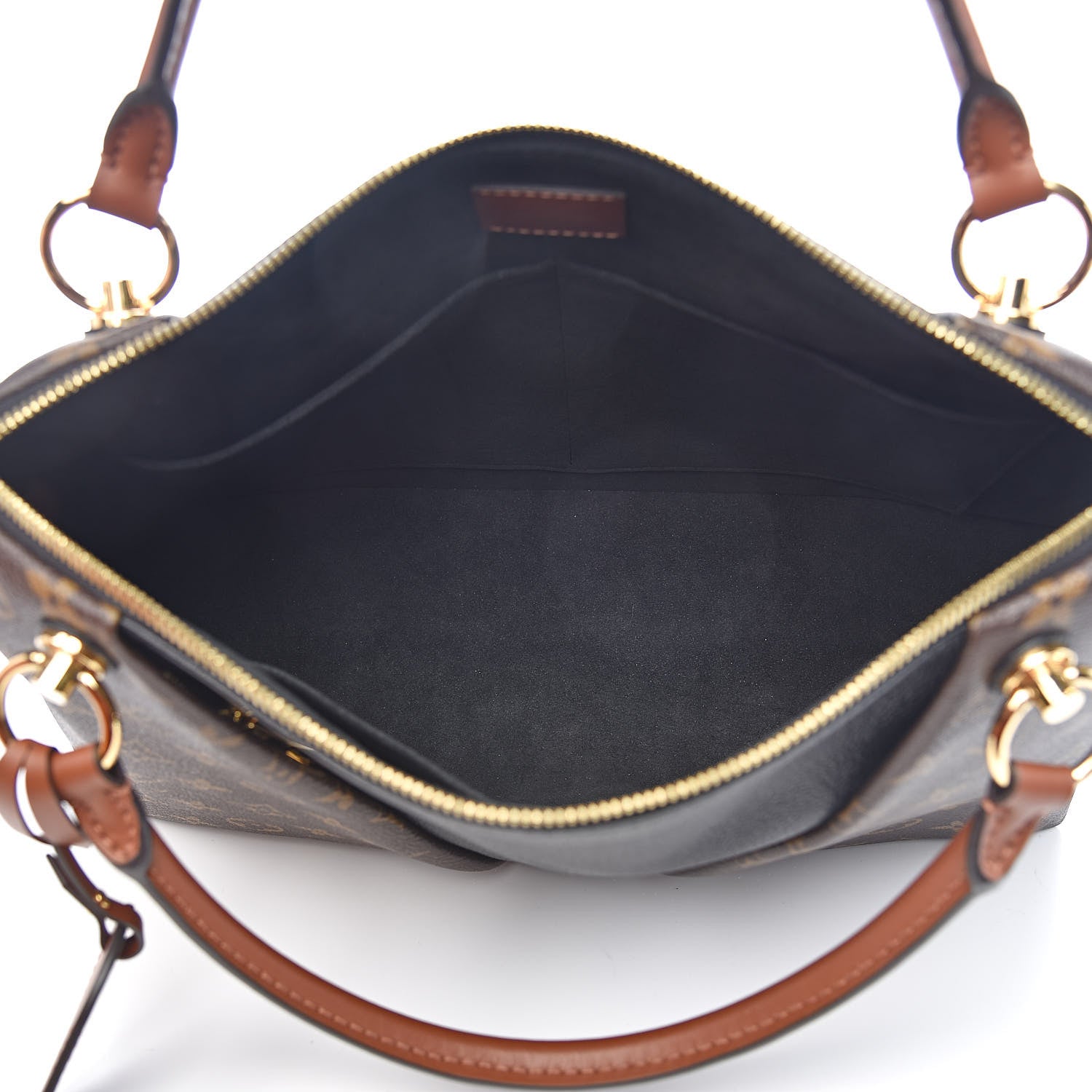 Louis Vuitton Monogram V Tote MM Black 5 of 12
