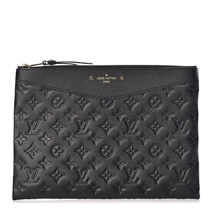 Louis Vuitton Empreinte Daily Pouch Black 1 of 7