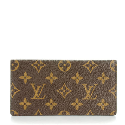 Louis Vuitton Monogram Simple Checkbook Holder Wallet Cover 1 of 8