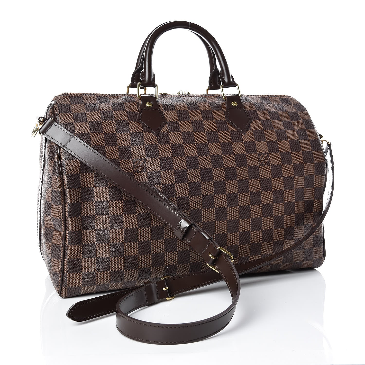 Louis Vuitton Damier Ebene Speedy Bandouliere 35 4 of 10