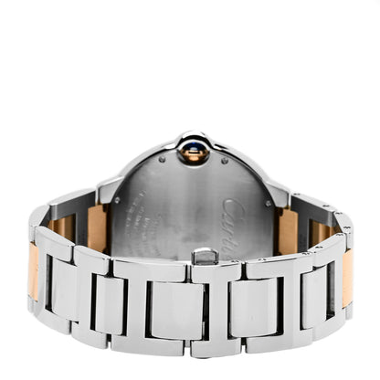 Cartier Stainless Steel 18K Pink Gold 42mm Ballon Bleu De Cartier Automatic Watch Brown 3 of 5