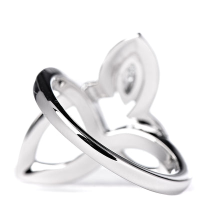 Harry Winston Platinum Diamond Lily Cluster Ring 47 4.25 4 of 6