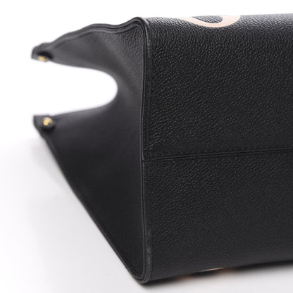Louis Vuitton Empreinte Monogram Giant Onthego MM Black Beige 8 of 12