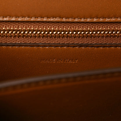 Celine Smooth Calfskin Small Classic Box Flap Bag Camel 7 of 9