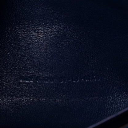 Christian Dior Patent Cannage New Lock Pouch Navy Blue 8 of 11