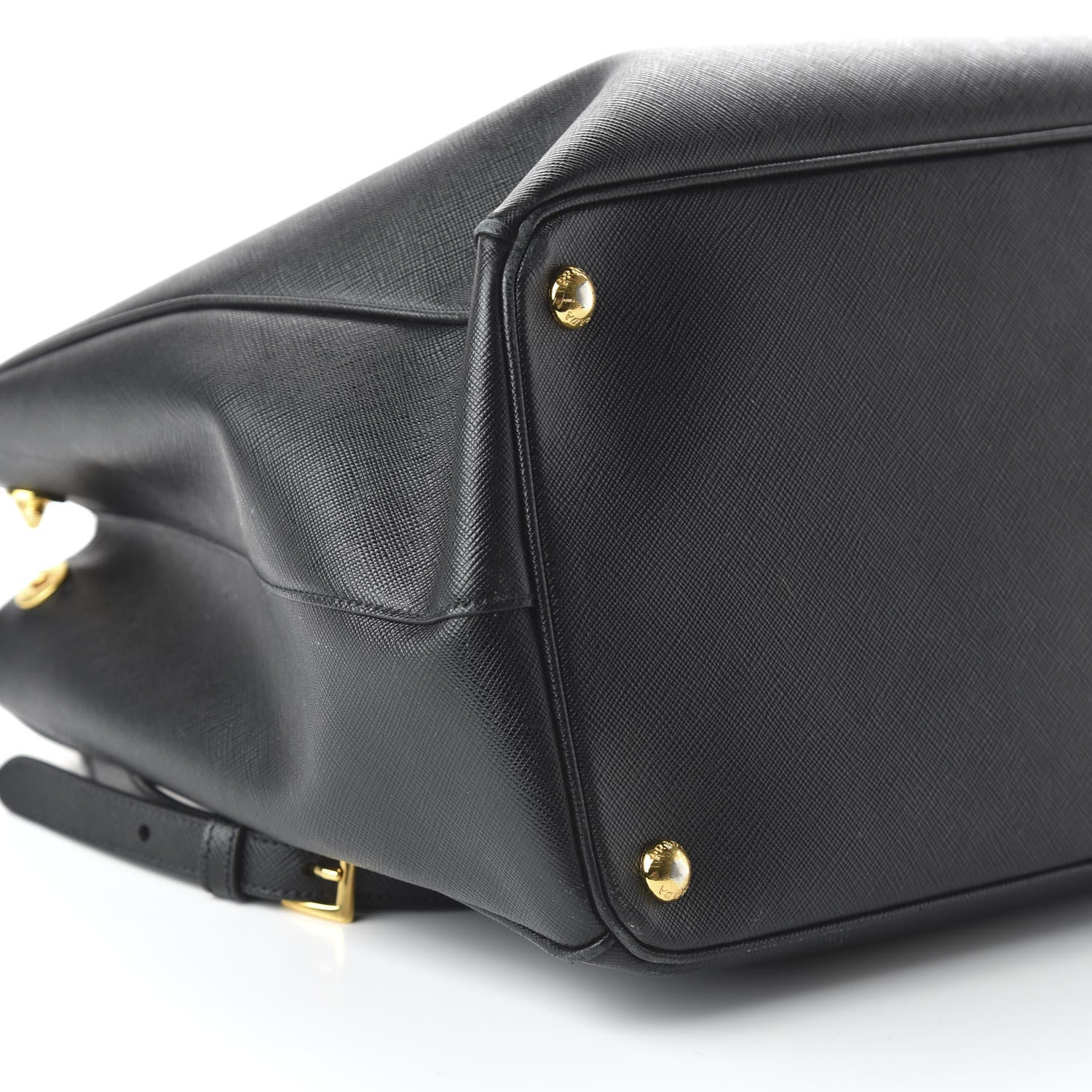 Prada Saffiano Large Galleria Double Zip Tote Black 6 of 12
