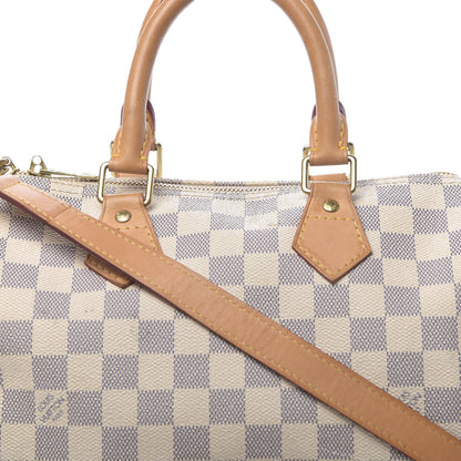 Louis Vuitton Damier Azur Speedy Bandouliere 25 14 of 15