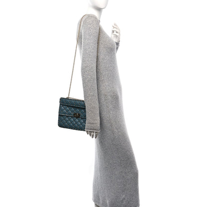 Valentino Garavani Nappa Medium Rockstud Spike Shoulder Bag Nube 2 of 10