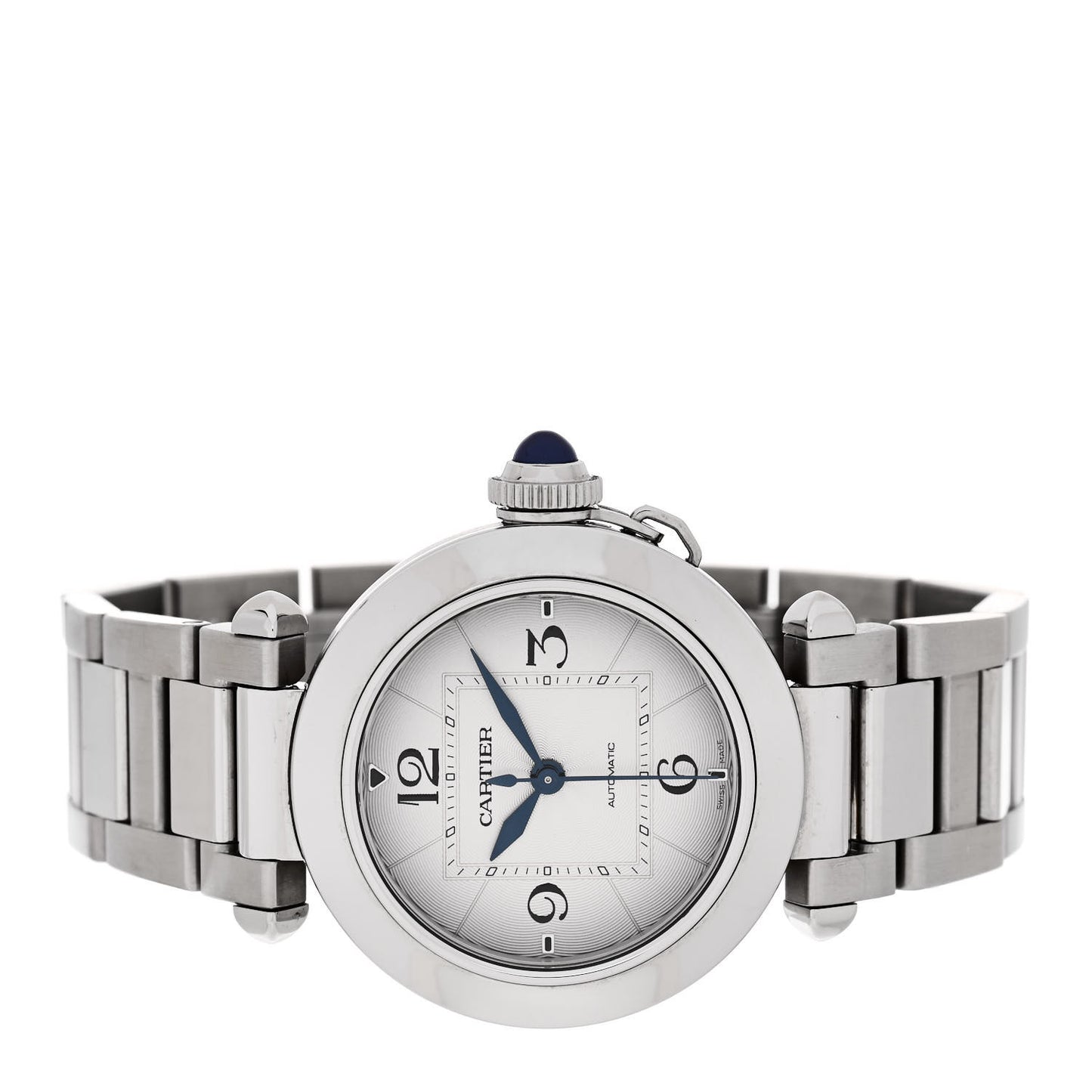 Stainless Steel 35mm Pasha C Automatic Watch Silver