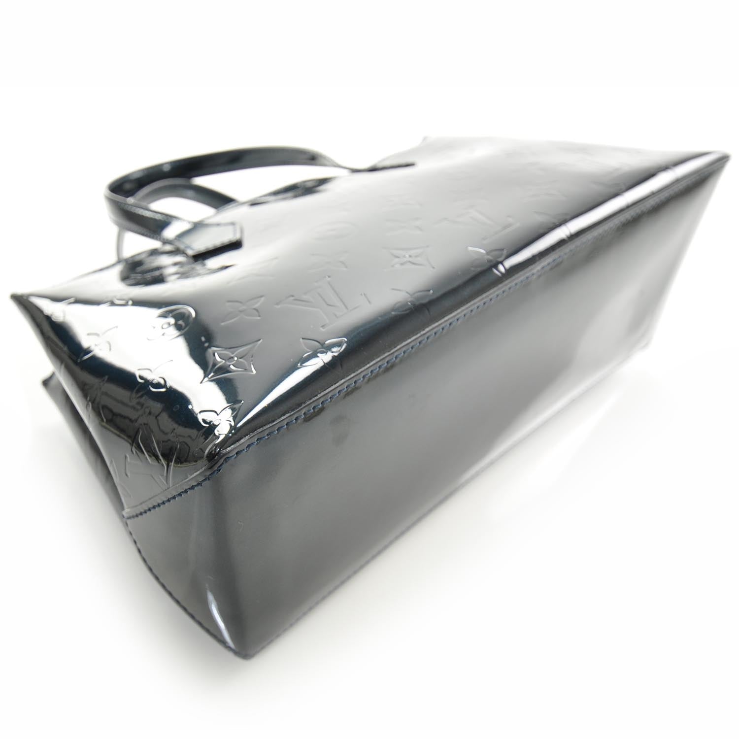 Louis Vuitton Vernis Wilshire PM Blue Infini 5 of 9