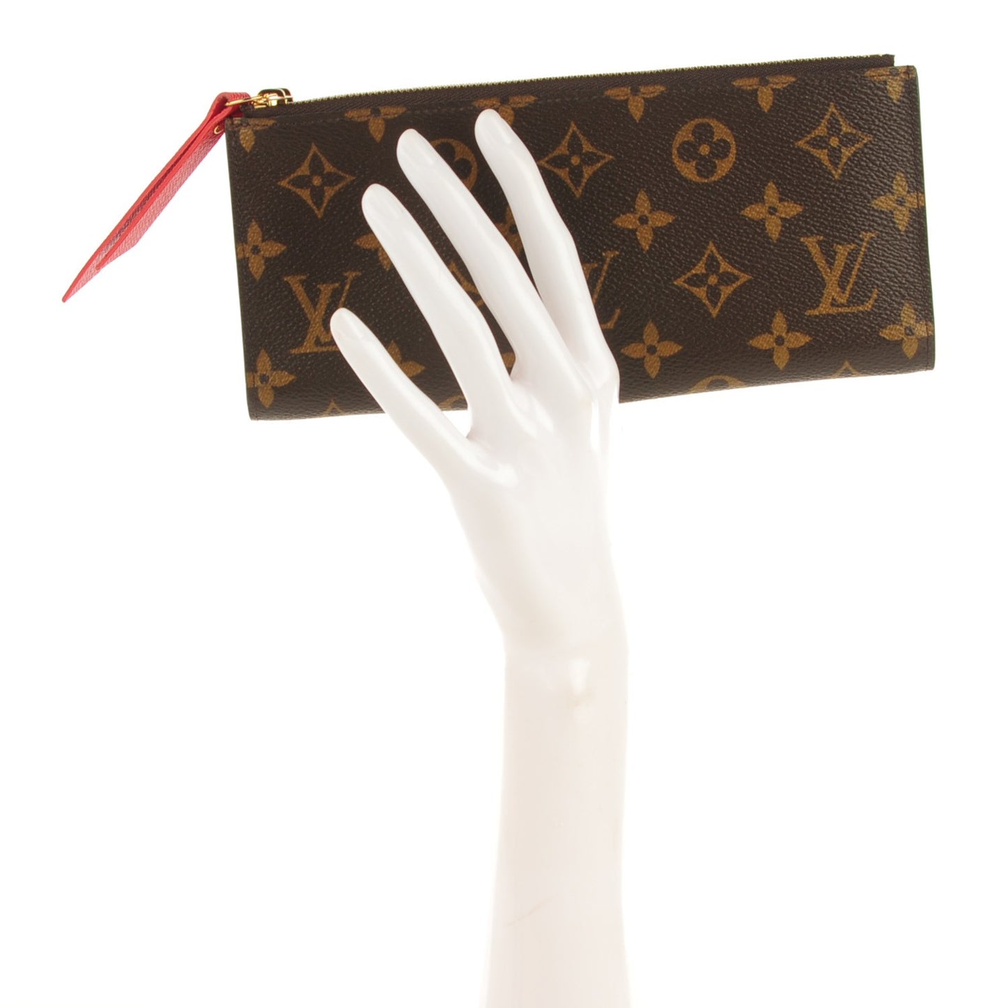 Monogram Adele Wallet Coquelicot