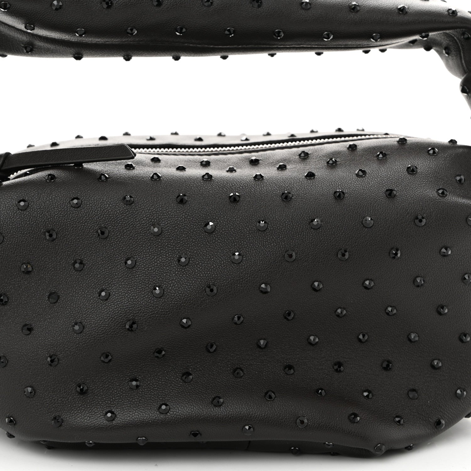 Bottega Veneta Nappa Strass Mini Double Knot Bag Fondant 7 of 9