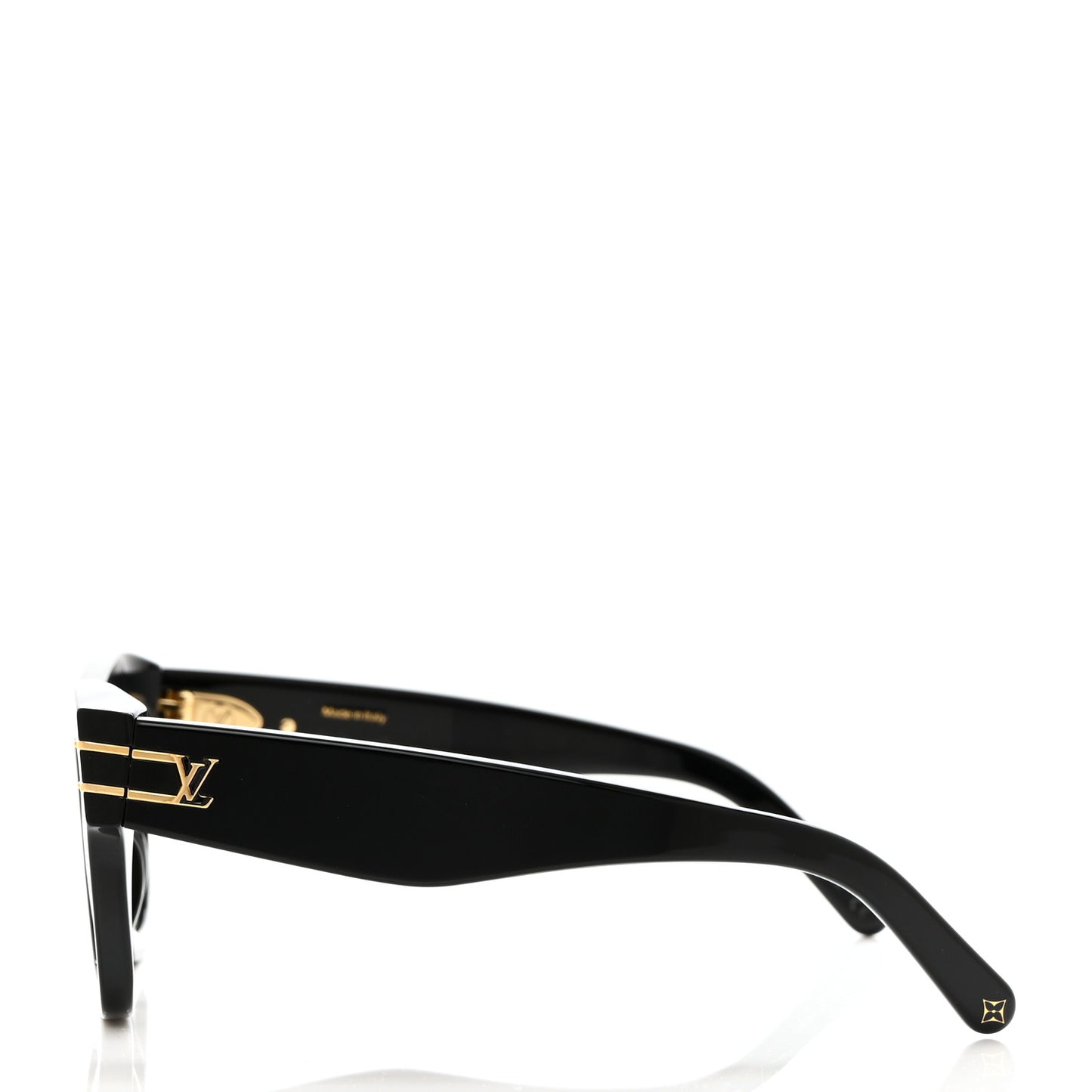 Acetate Blade Sunglasses Z1482W Black