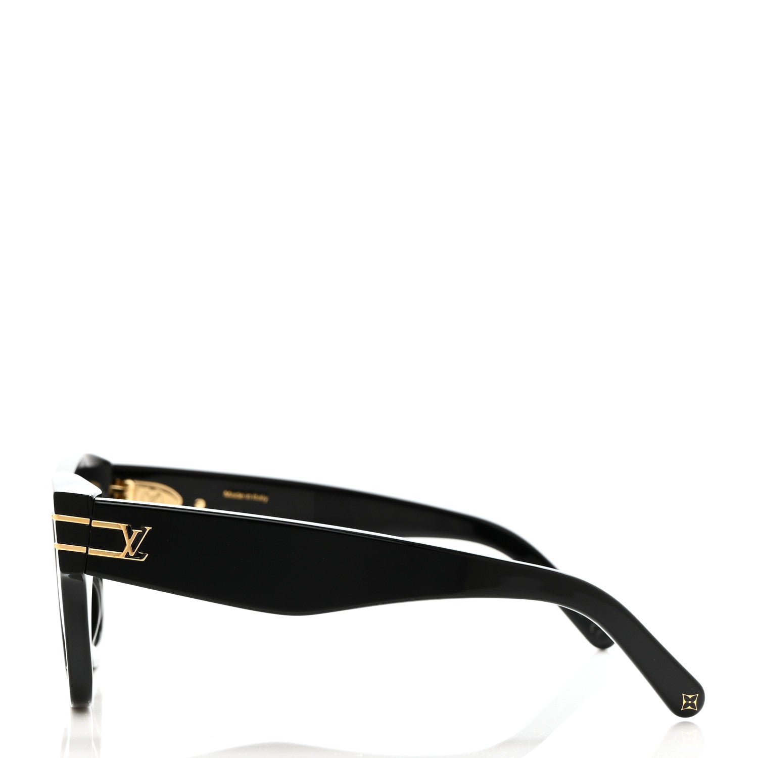 Louis Vuitton Acetate Blade Sunglasses Z1482W Black 3 of 7