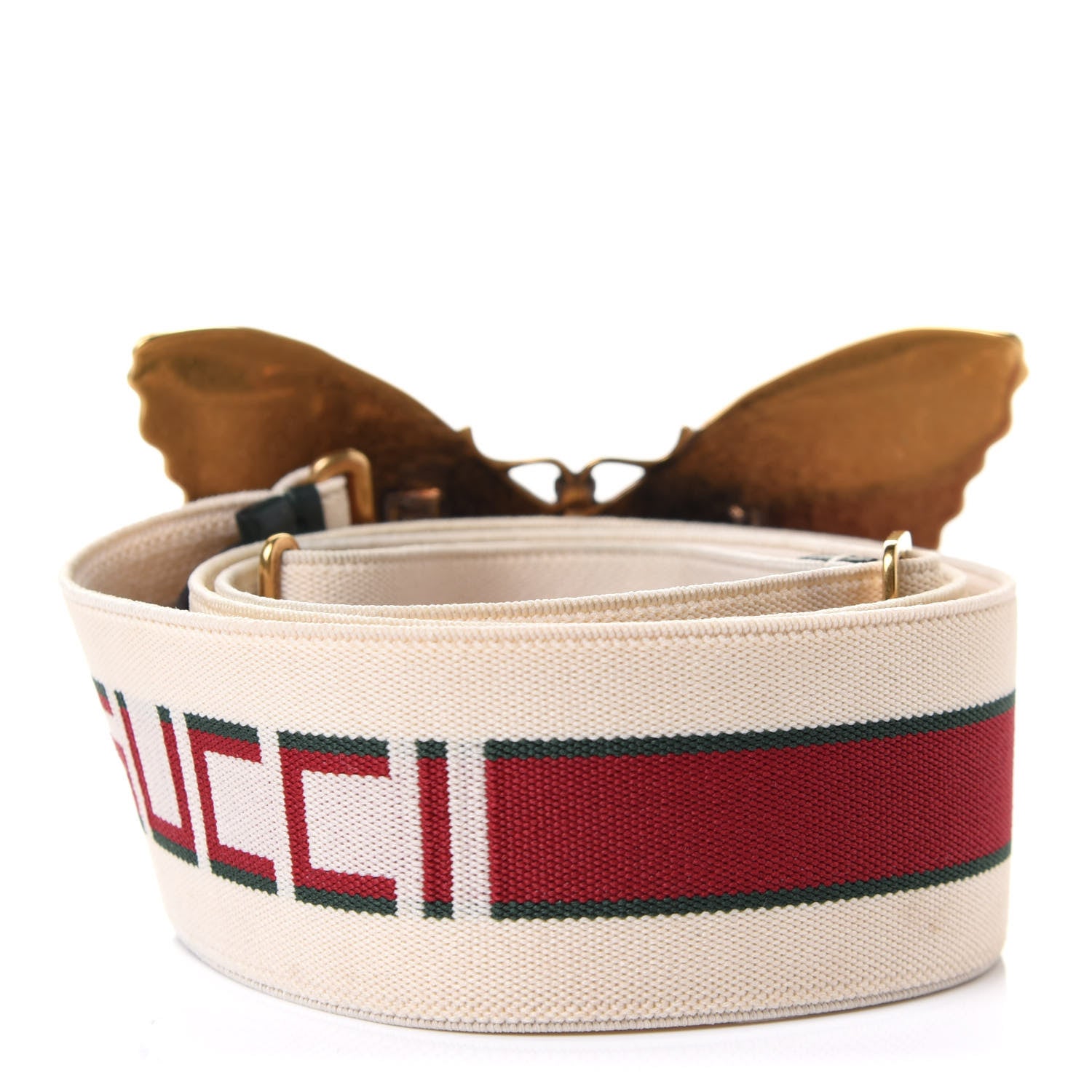 Gucci Enamel Butterfly Belt 85 34 2 of 6
