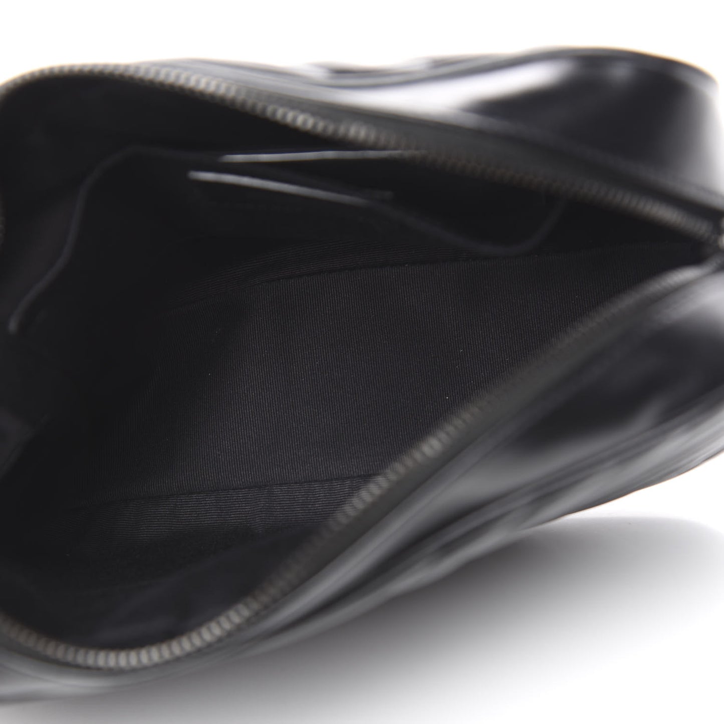 Calfskin Matelasse Monogram Lou Camera Bag Black
