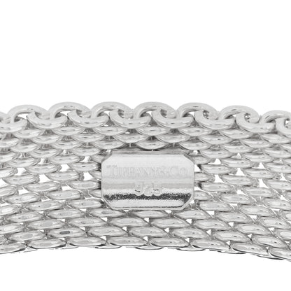 Tiffany Sterling Silver Somerset Mesh Bracelet 3 of 3