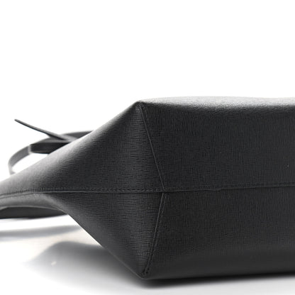 Mansur Gavriel Saffiano Mini Bucket Bag Black Flamma 8 of 11