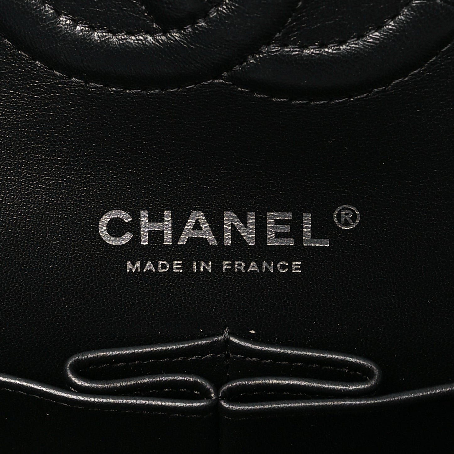 Lambskin Quilted Medium Double Flap So Black