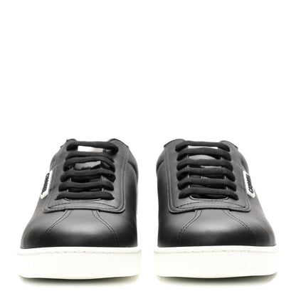 Chanel Calfskin CC Womens Sneakers 40 Black 3 of 9
