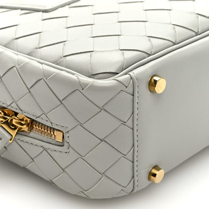 Bottega Veneta Lambskin Intrecciato Small Getaway Agate Grey 8 of 9