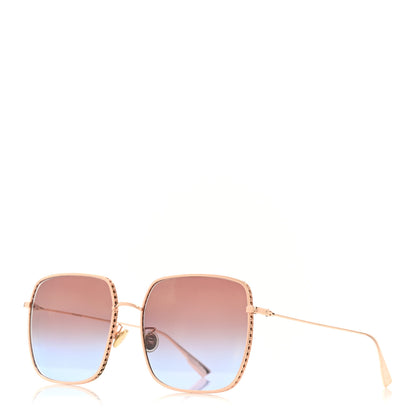 Christian Dior Metal Dior By Dior Sunglasses Rose Gold 1 of 9