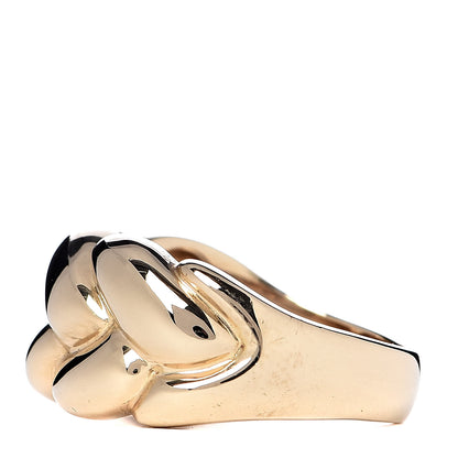 Cartier 18K Yellow Gold Braided Band Ring 54 6.75 3 of 6