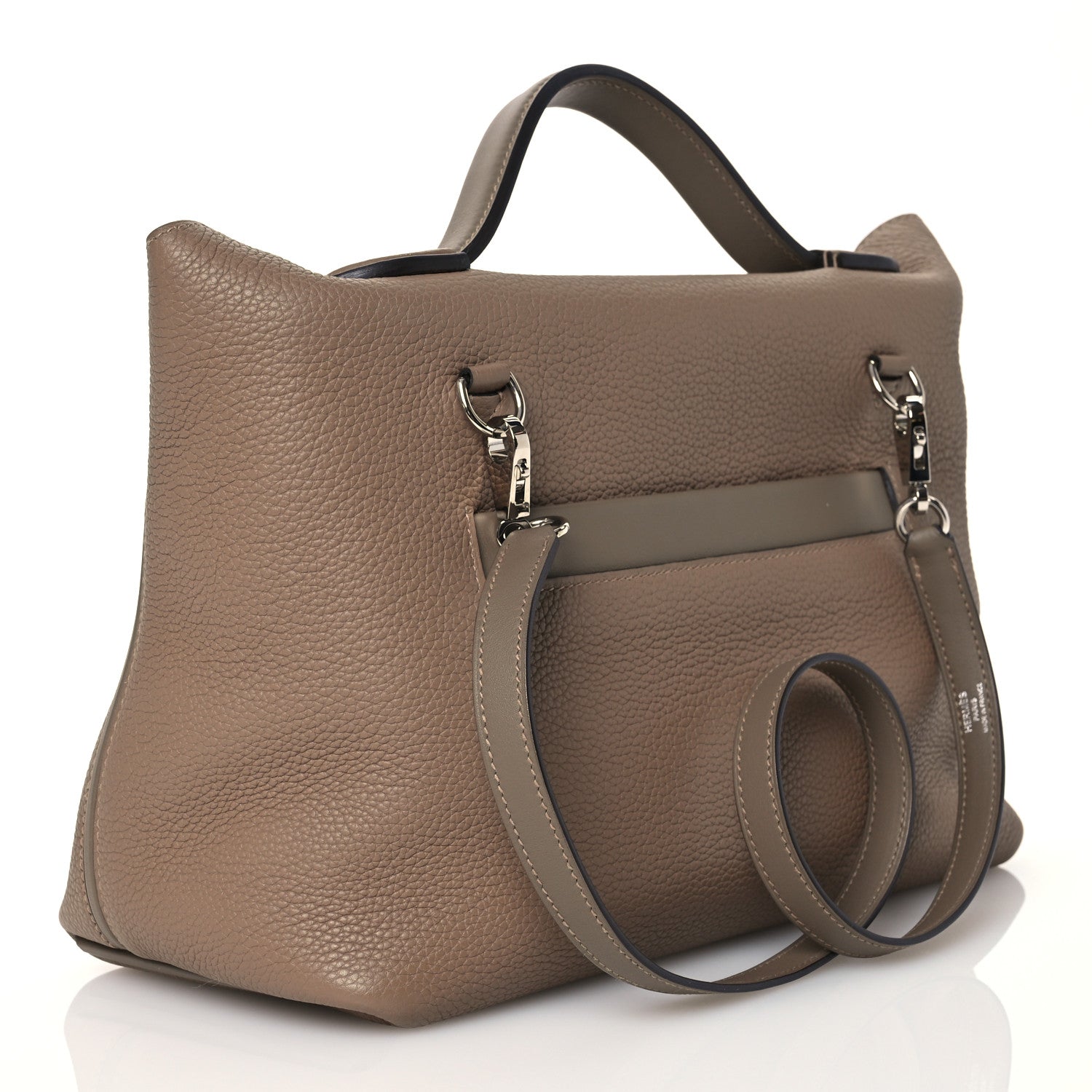 Hermes Taurillon Maurice Swift 24/24 29 Beige De Weimar 3 of 13