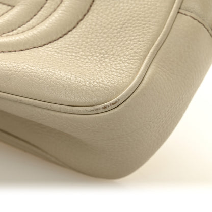 Gucci Pebbled Calfskin Small Soho Disco Bag Off White 14 of 14