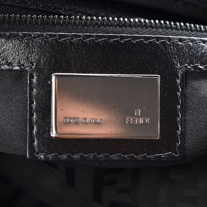 Fendi Zucchino Mama Baguette Black 8 of 9
