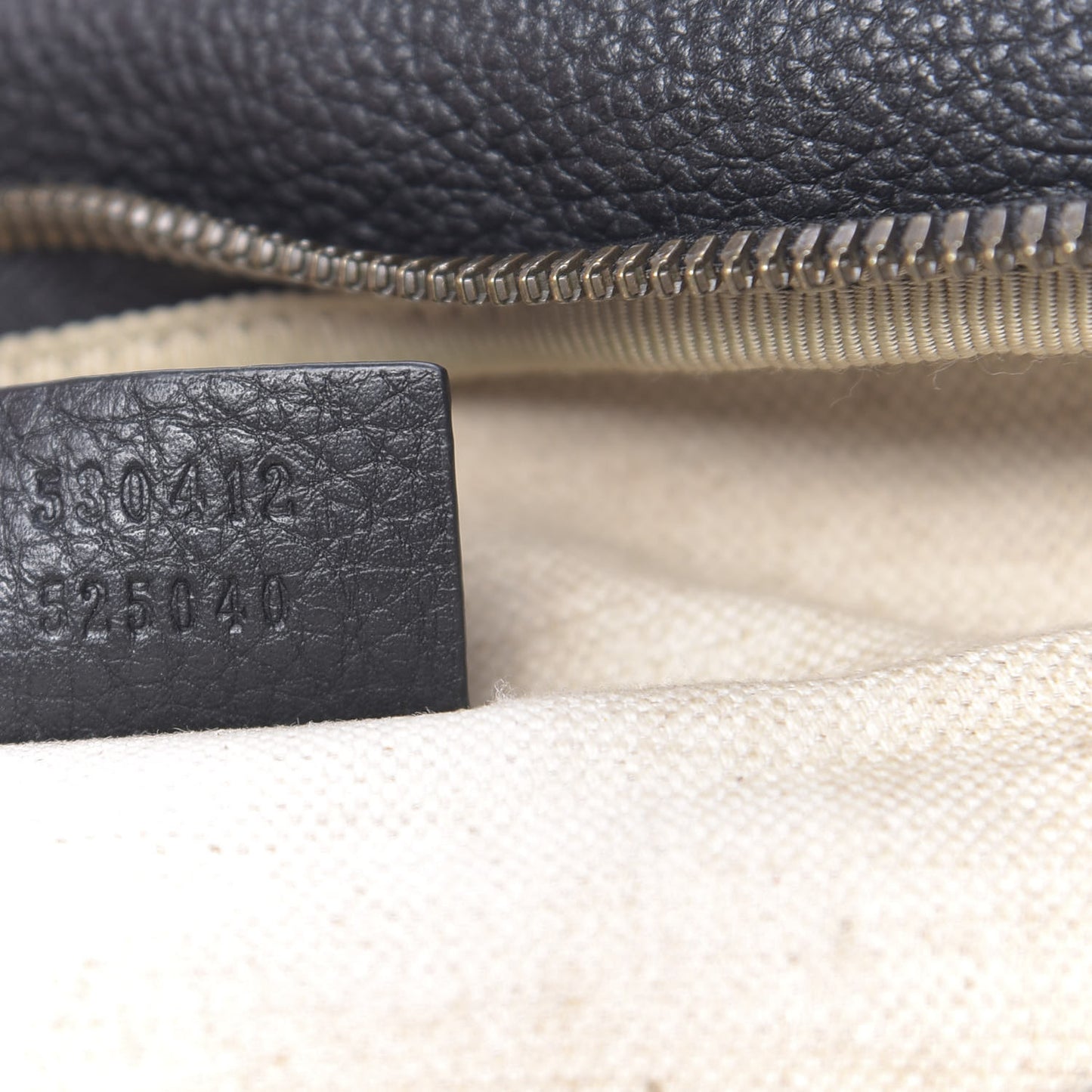 Grained Calfskin Logo Belt Bag Black