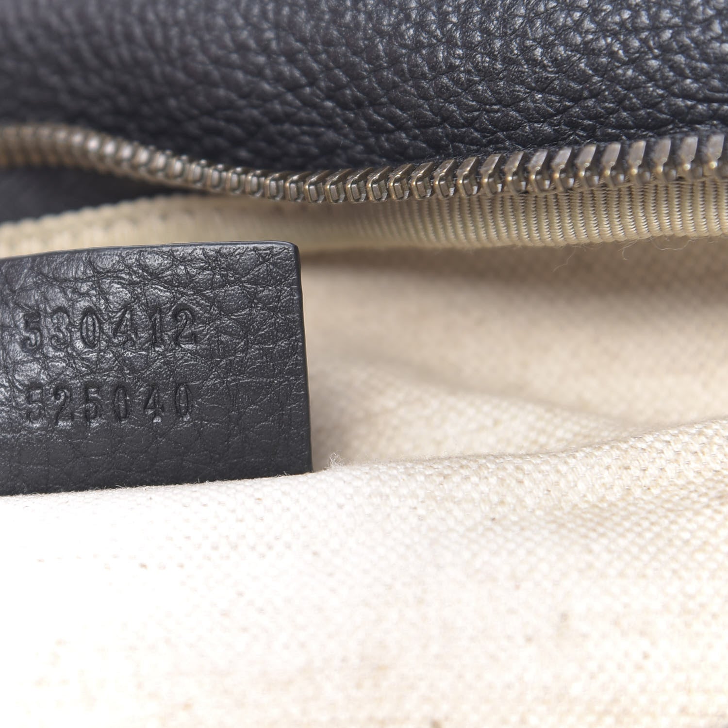 Gucci Grained Calfskin Logo Belt Bag Black 7 of 11