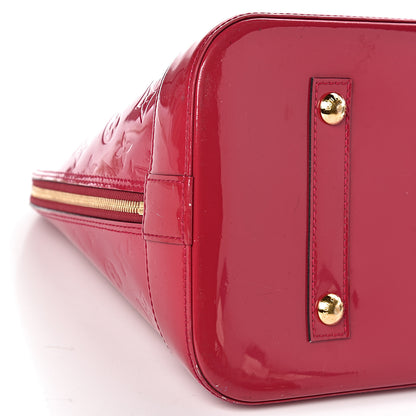 Louis Vuitton Vernis Alma GM Rose Indien 11 of 15