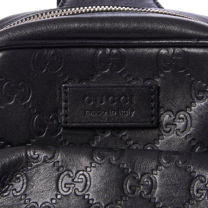 Gucci Guccissima Sling Backpack Black 9 of 11