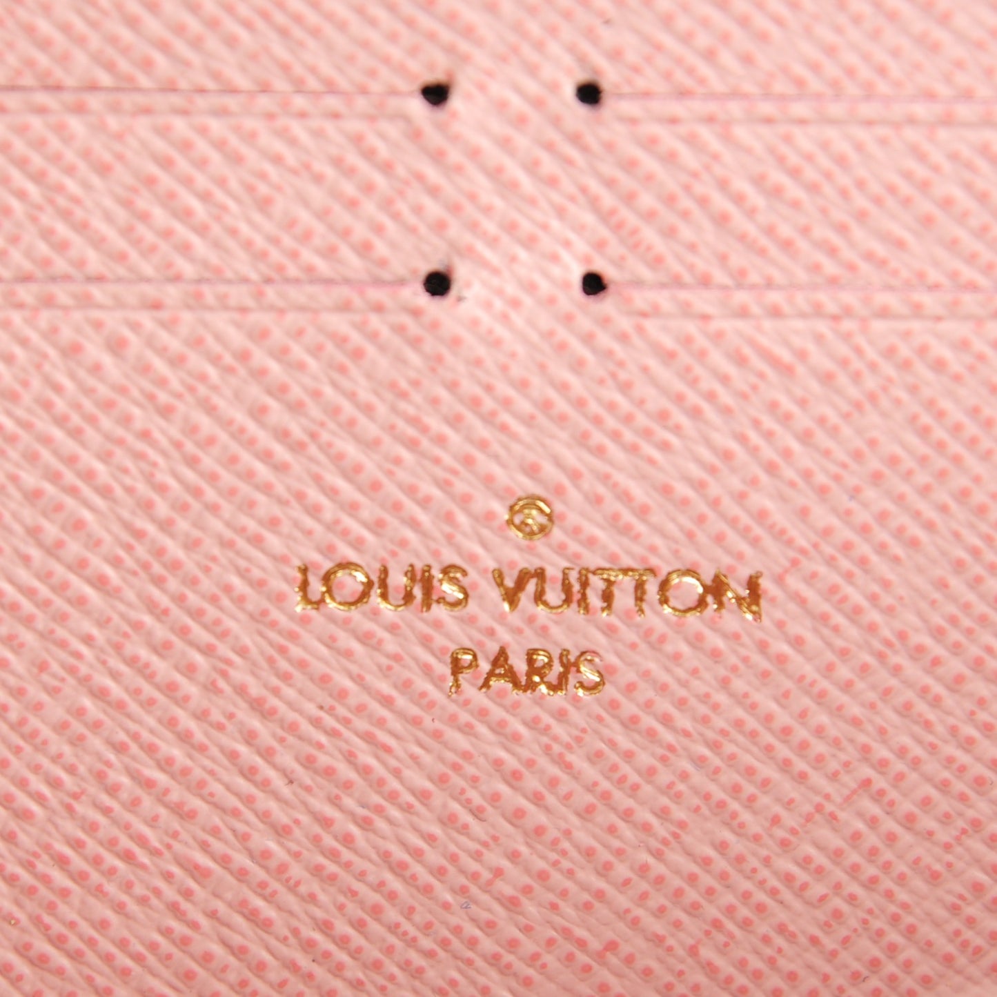 Monogram Zippy Wallet Rose Ballerine