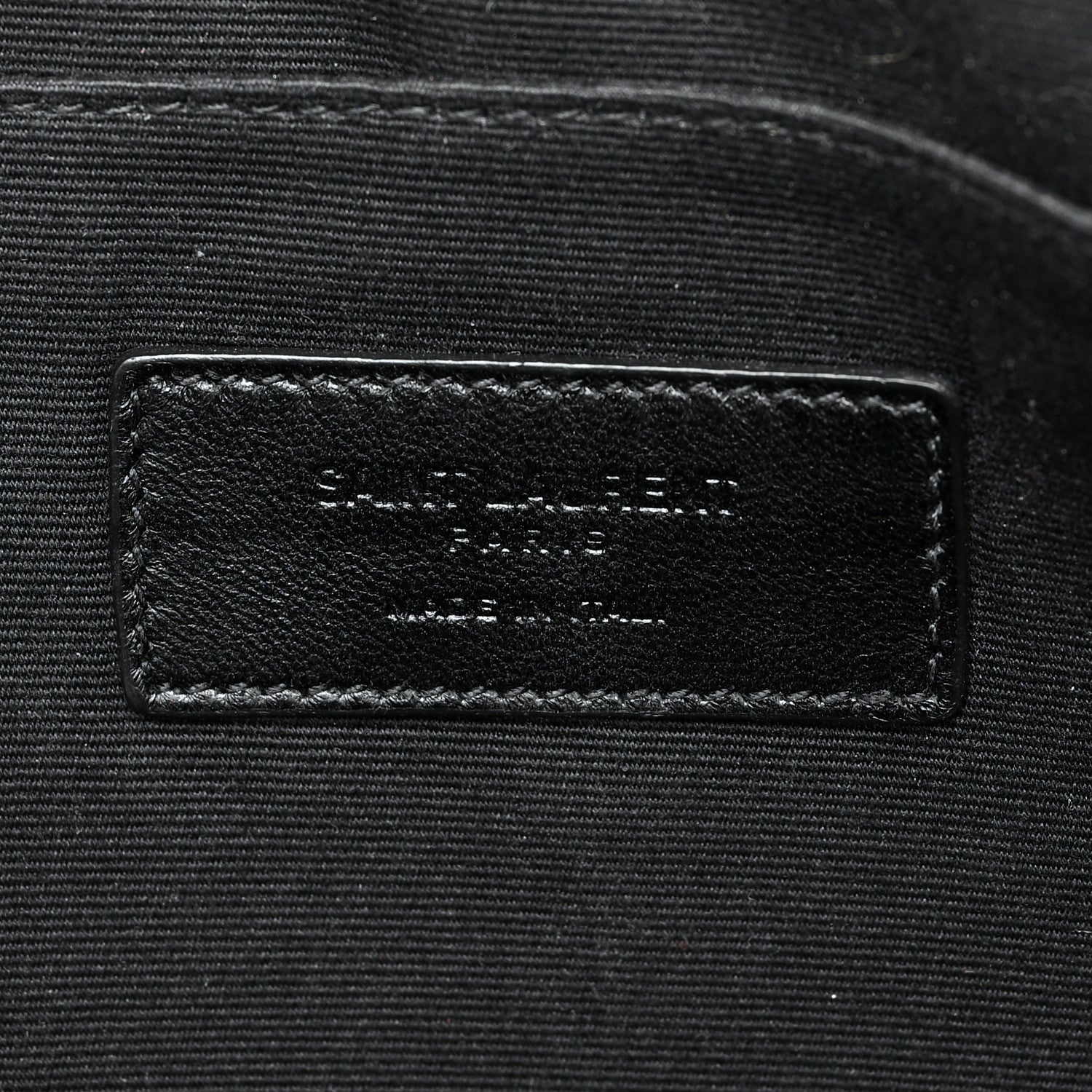 Saint Laurent Calfskin Crocodile Embossed Large Sac De Jour Carryall Pouch Brown 6 of 8