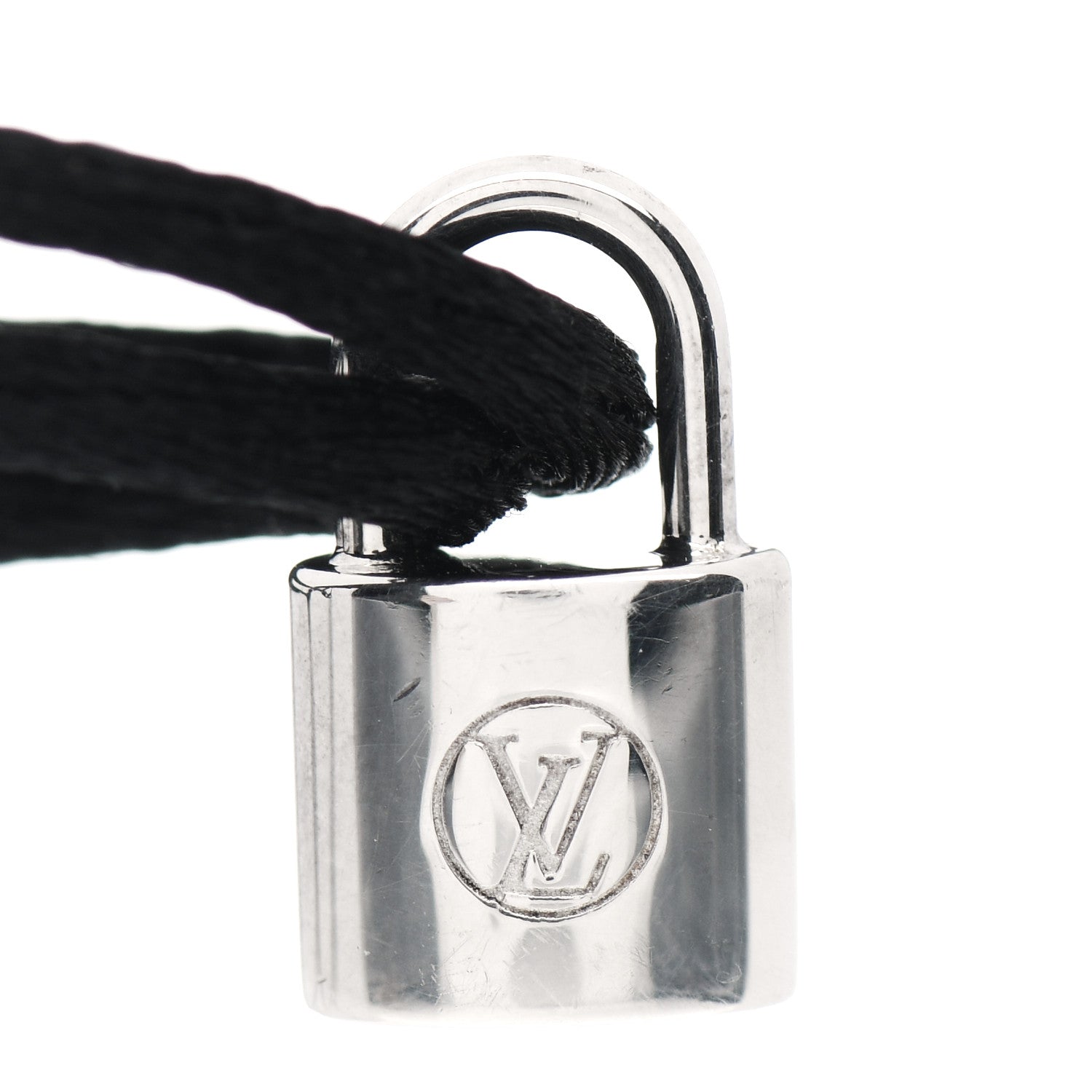 Louis Vuitton X UNICEF Sterling Silver Lockit Bracelet Black 4 of 6