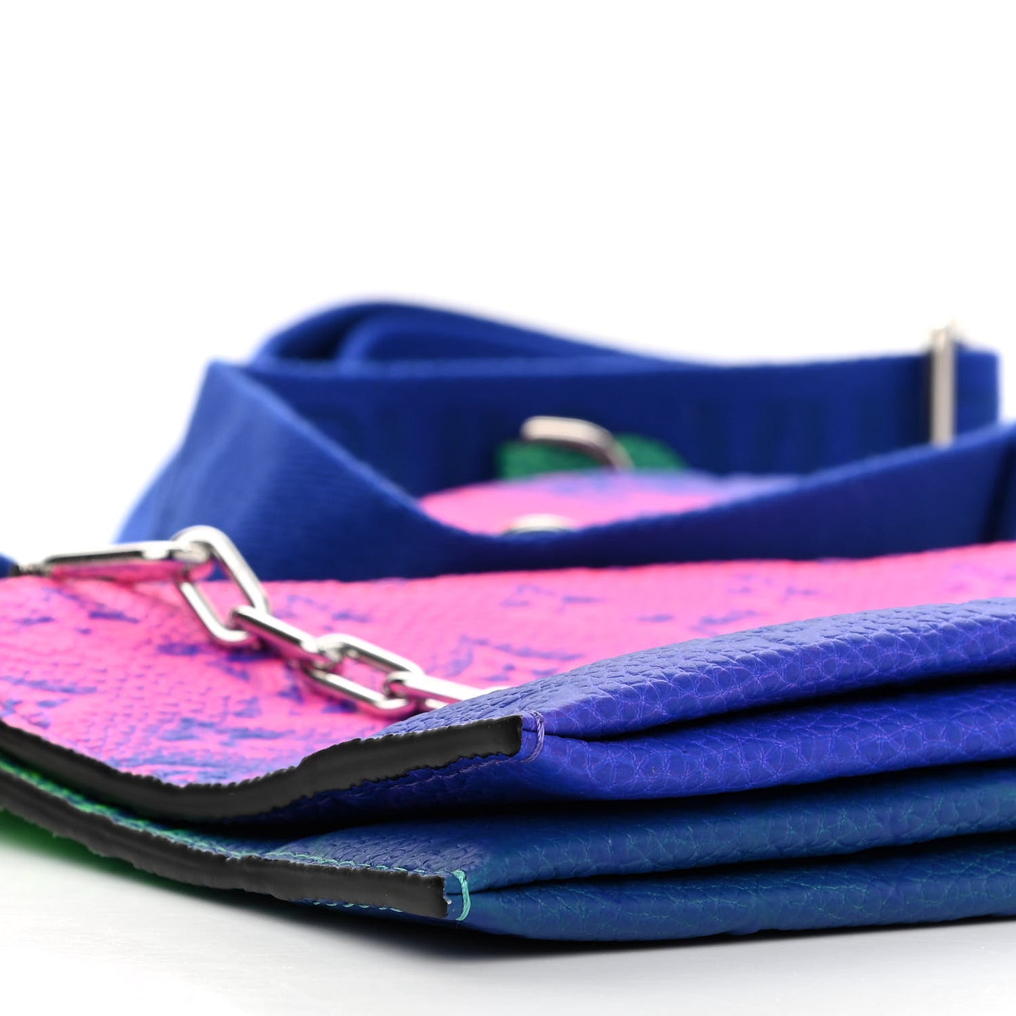 Taurillon Illusion Trio Pouch Bleu Rose